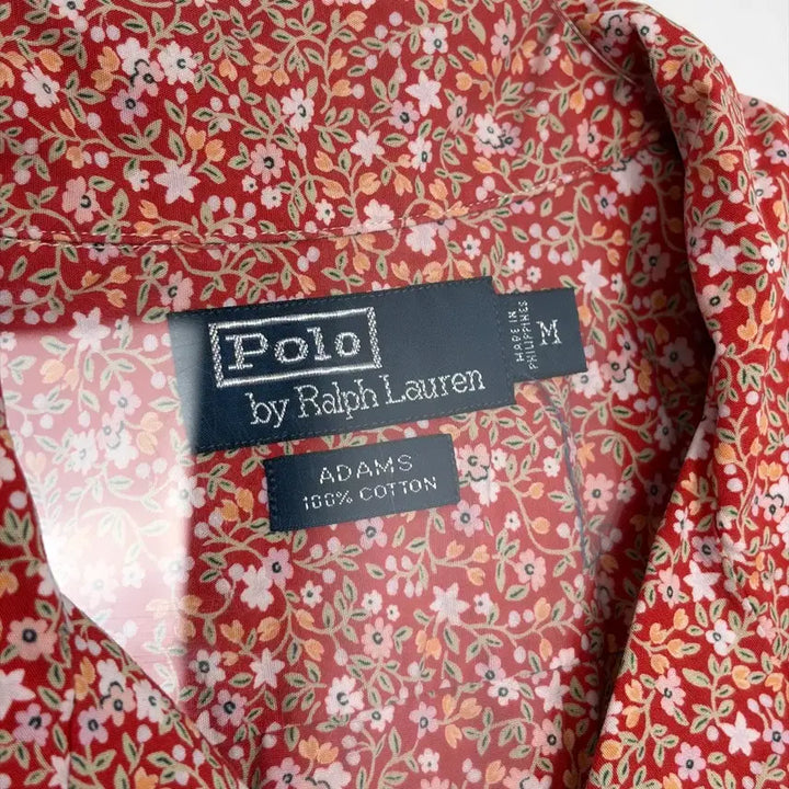 [BUNJANG] Polo Ralph Lauren Adams Pattern Short Sleeve Shirt / 폴로 랄프로렌 adams 패턴 포켓 반팔 셔츠