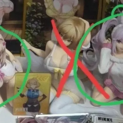 [BUNJANG] Nikke Alice &amp; Viper Figures (Bundle Set) / 니케 피규어 (2종 일괄) 앨리스, 바이퍼