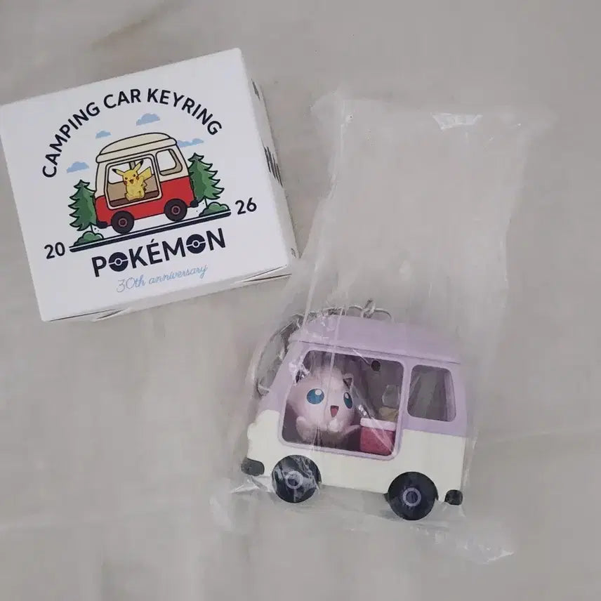 [BUNJANG] Pokemon Camping Car Keychain Jigglypuff / 포켓몬 캠핑카키링 푸린