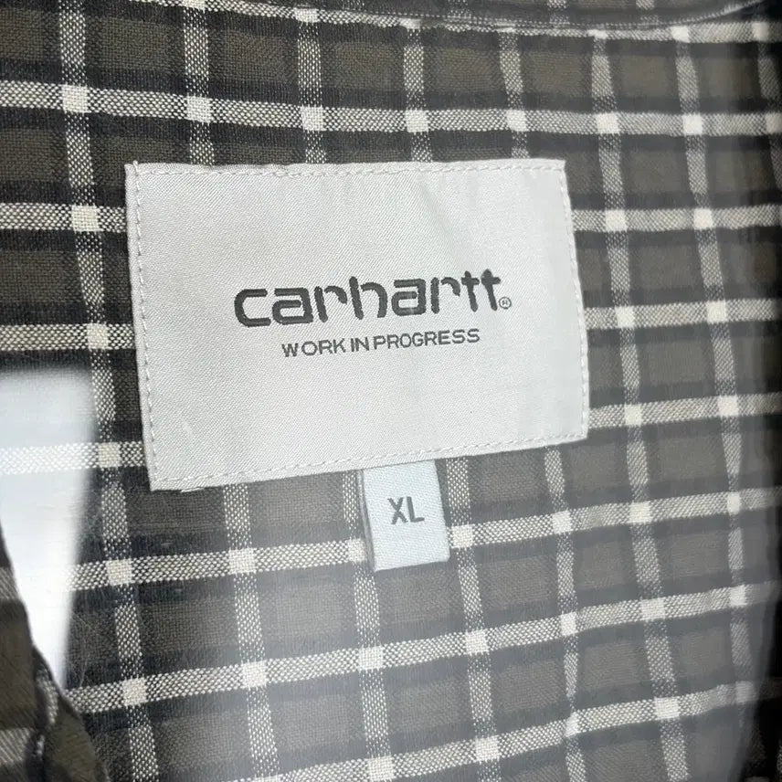 [BUNJANG] Carhartt Dryden Seersucker Pocket Short Sleeve Shirt / 칼하트 드라이덴 포켓 반팔 시어서커 셔츠
