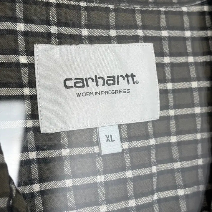 [BUNJANG] Carhartt Dryden Seersucker Pocket Short Sleeve Shirt / 칼하트 드라이덴 포켓 반팔 시어서커 셔츠
