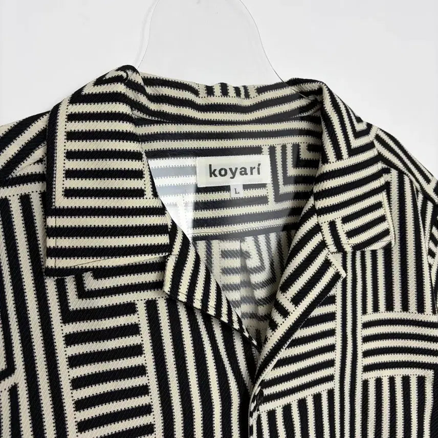 [BUNJANG] Koyari Pocket Pattern Short Sleeve Shirt / koyari 코야리 포켓 패턴 반팔 셔츠