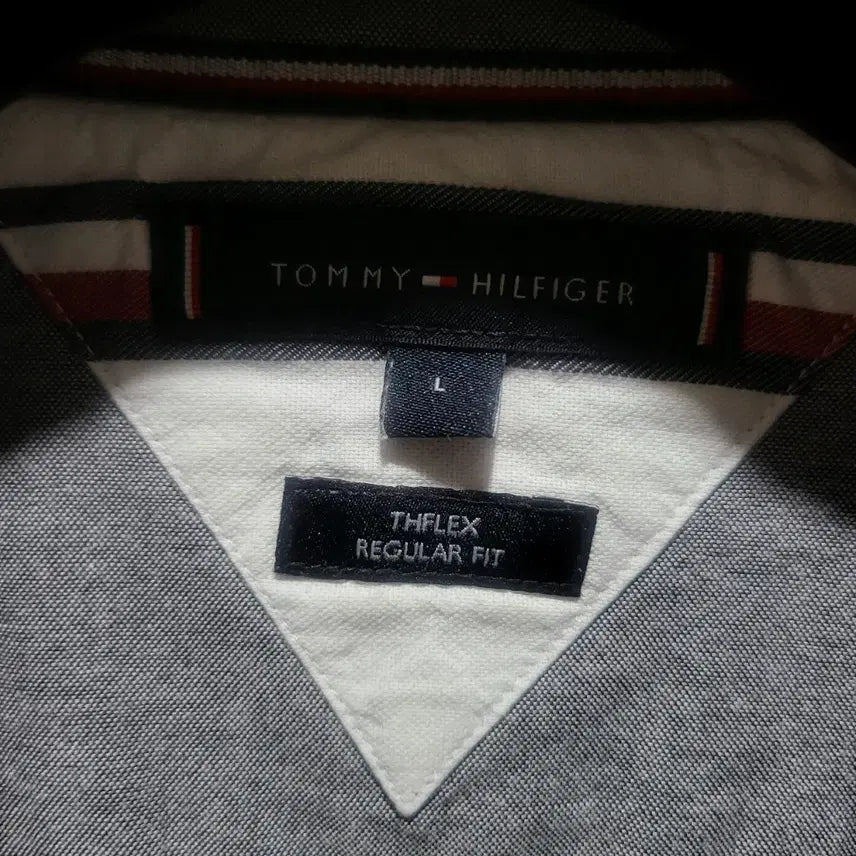 [BUNJANG] Tommy Hilfiger Short Sleeve Shirt L / 타미힐피거 반팔남방  L