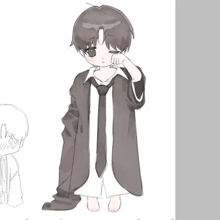 [BUNJANG] Custom Digital Art Commission - Half Body Sketch / [급전!!]커미션