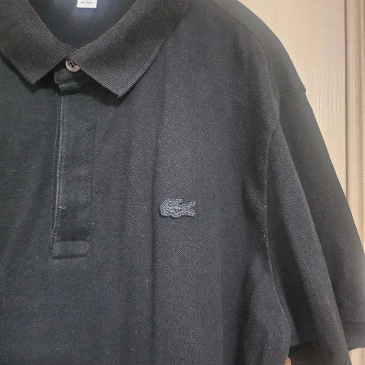 [BUNJANG] Lacoste Black Short Sleeve Polo T-shirt / 라코스테 블랙 반팔 폴로티셔츠