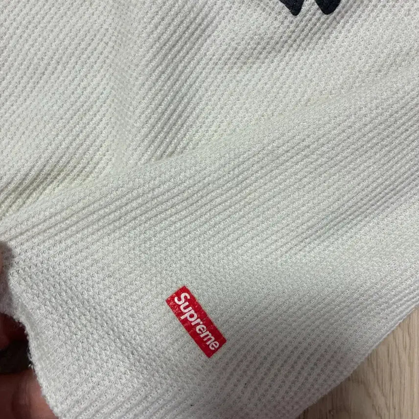[BUNJANG] Supreme Heinze Bones Thermal Crew Natural XL / 슈프림 헤인즈 본즈 써멀 크루 내추럴 xl