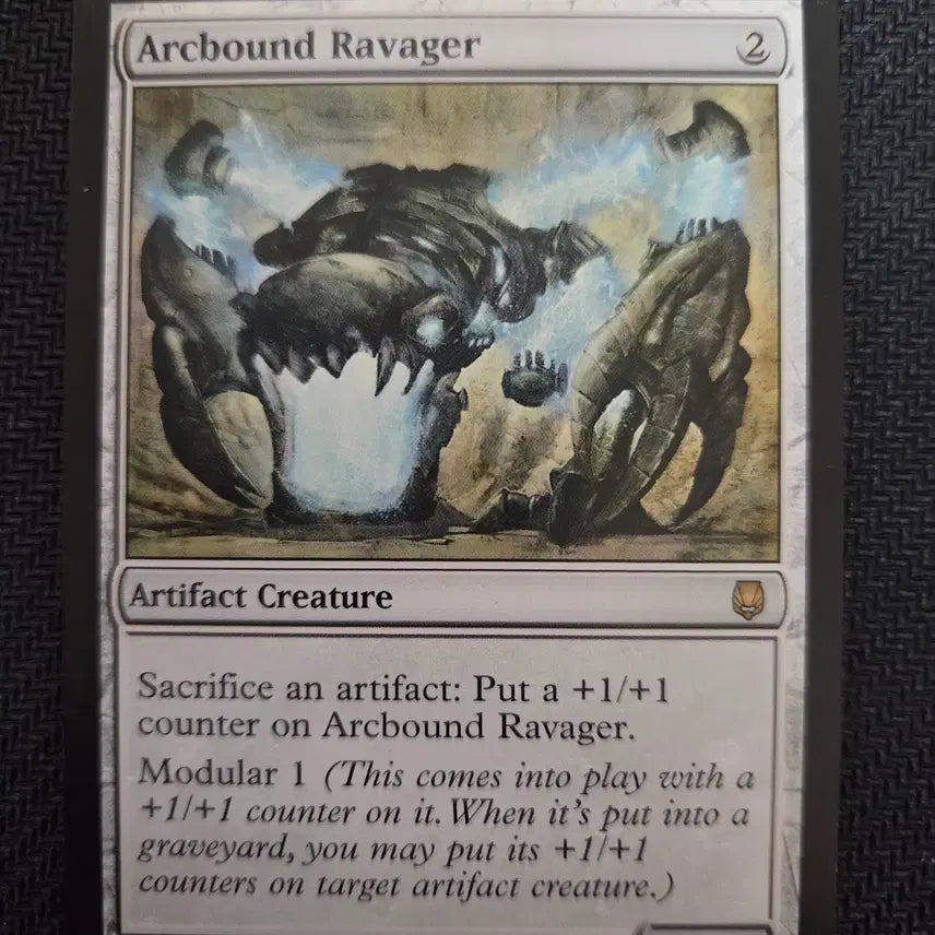 [BUNJANG] Arcbound Ravager Darksteel MTG Card (Near Mint) / 아크바운드 래비저 (Arcbound Ravager) 다크스틸 M-NM