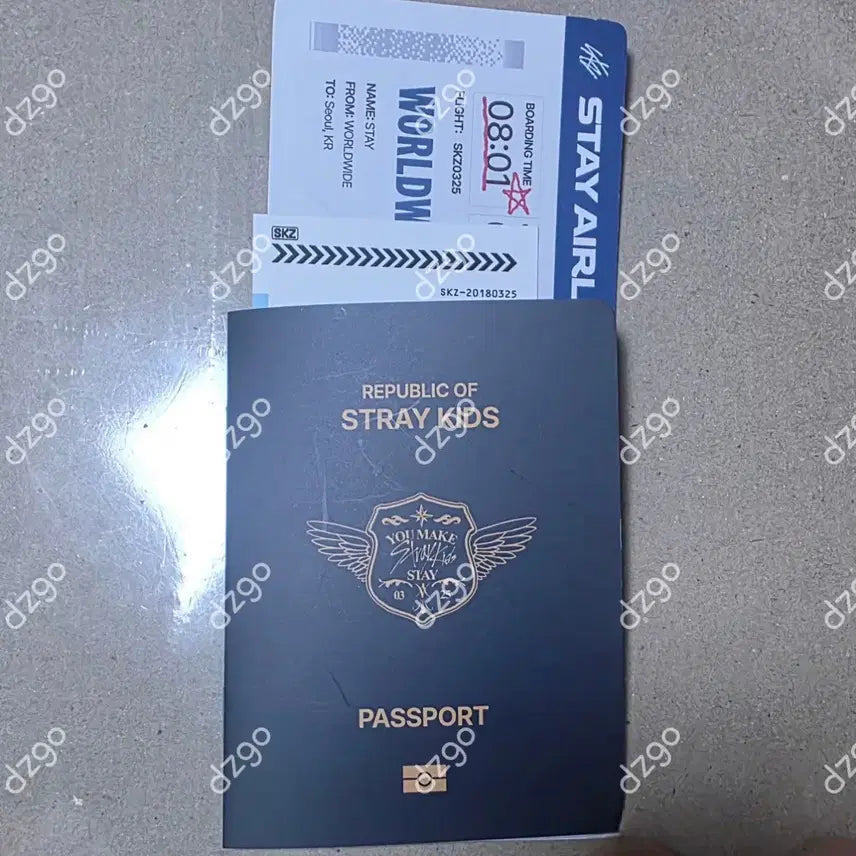 [BUNJANG] Stray Kids SKZOO Passport Set / StrayKids SKZOO Popup store PASSPORT SET