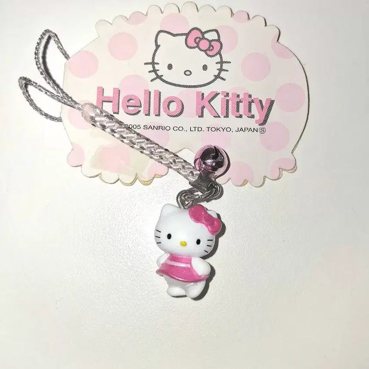 [BUNJANG] Sanrio Classic Kitty Strap (Pink Ribbon) / 호박바지 고전키티스트랩