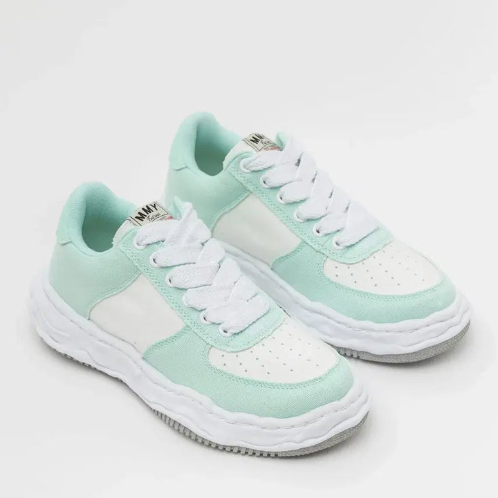 [BUNJANG] Mihara Yasuhiro Wayne Blue White Sneakers (Used) / [USED][43] 미하라 야스히로 웨인 블루 화이트