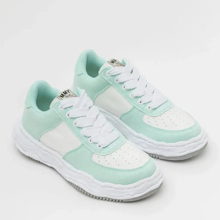 [BUNJANG] Mihara Yasuhiro Wayne Blue White Sneakers (Used) / [USED][43] 미하라 야스히로 웨인 블루 화이트