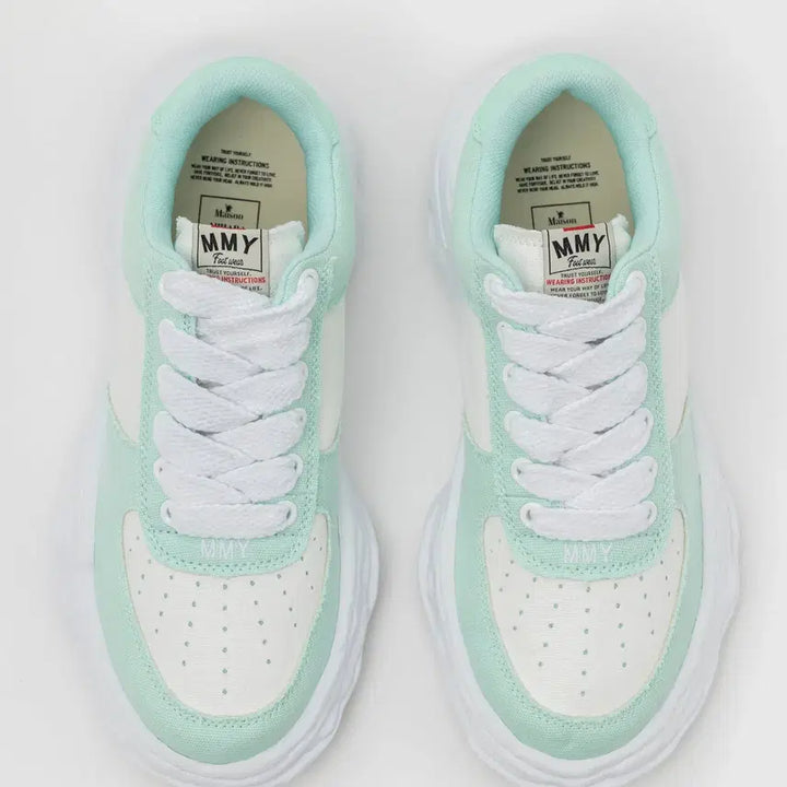 [BUNJANG] Mihara Yasuhiro Wayne Blue White Sneakers (Used) / [USED][43] 미하라 야스히로 웨인 블루 화이트