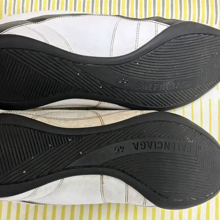 [BUNJANG] Balenciaga Zen Sneakers White Black EU 46 Full Box / [정품] 발렌시아가 젠 스니커즈 화이트 블랙 EU 46 풀박스