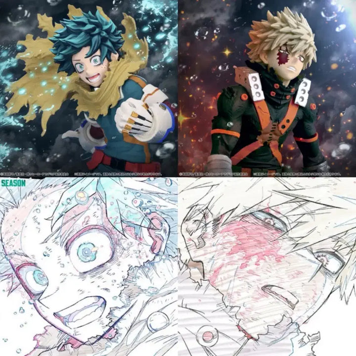[BUNJANG] My Hero Academia Maxematic The Beginning Izuku &amp; Bakugo Set / 택포) 나히아 히로아카 맥시매틱 더비기닝 이즈쿠 바쿠고 세트 양도