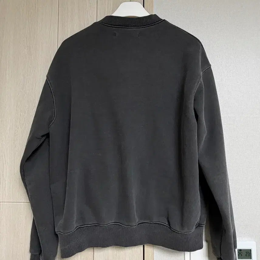 [BUNJANG] Known Faded Sweat Blouson (Charcoal) Size 1 / 노운 faded sweat blouson (charcoal) 1