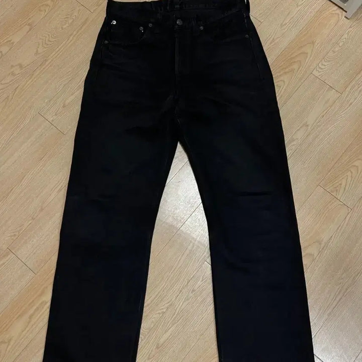 [BUNJANG] Fullcount 1101 BK/BK Modman Special Edition Limited Edition Black Selvedge Denim Jeans 31x32 / 풀카운트 1101 bkbk 모드맨 별주 한정판 흑청데님 31x32사이즈