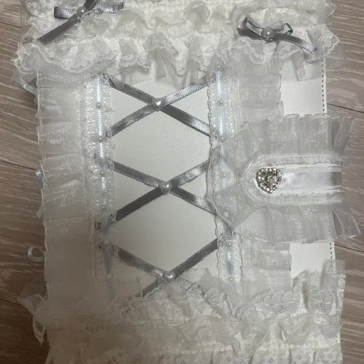 [BUNJANG] Handmade A5 Lace Collect Book / 수제 A5 레이스 콜렉트북