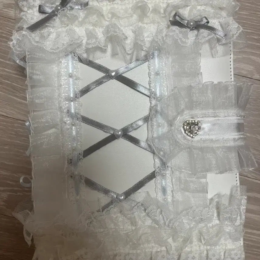 [BUNJANG] Handmade A5 Lace Collect Book / 수제 A5 레이스 콜렉트북