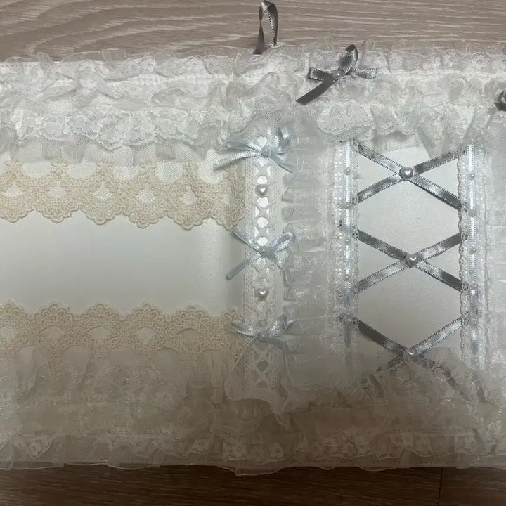 [BUNJANG] Handmade A5 Lace Collect Book / 수제 A5 레이스 콜렉트북