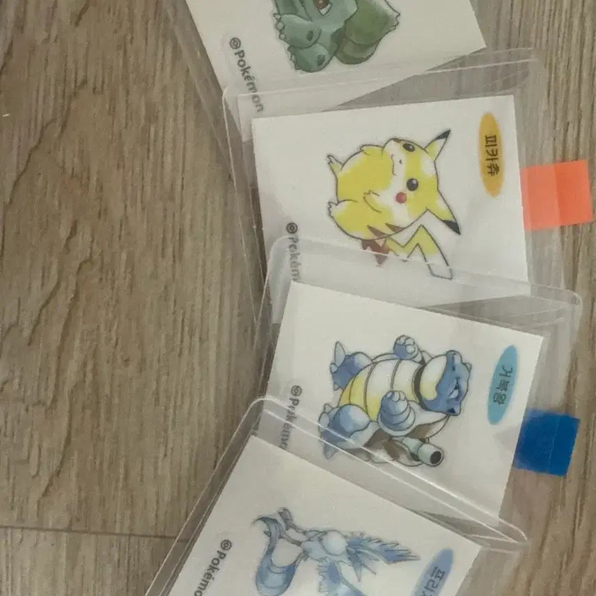 [BUNJANG] Pikachu Pokemon Sticker / 포켓몬 띠부씰 피카츄 판매합니다