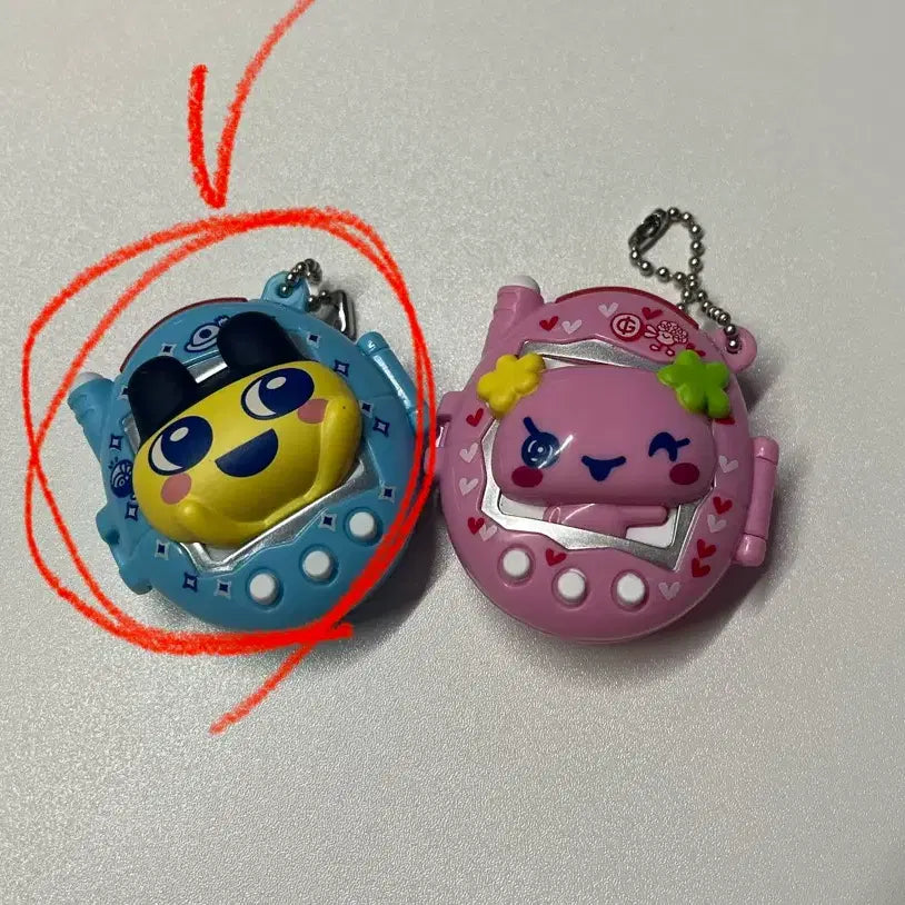 [BUNJANG] Mametchi Tamagotchi Swing Case Keyring Gacha / [마메치] 다마고치 스윙케이스 키링 가챠 판매