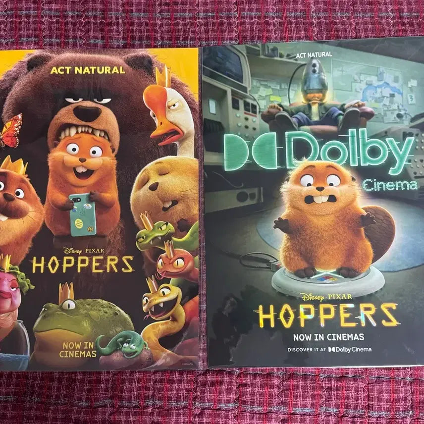 [BUNJANG] Hoopers Movie Poster Set (2 Types), Sticker Set (2 Types), and Postcard / 호퍼스 포스터 2종+ 스티2종,엽서 팝니다