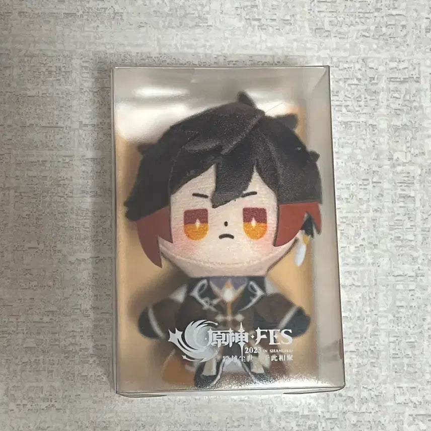 [BUNJANG] Genshin Impact Zhongli Finger Puppet Plush / 원신 종려 손가락인형(누이)
