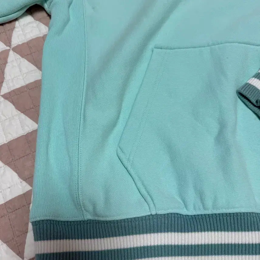 [BUNJANG] Champion Mint Hoodie &amp; Jogger Set / 챔피온 민트색 후드티