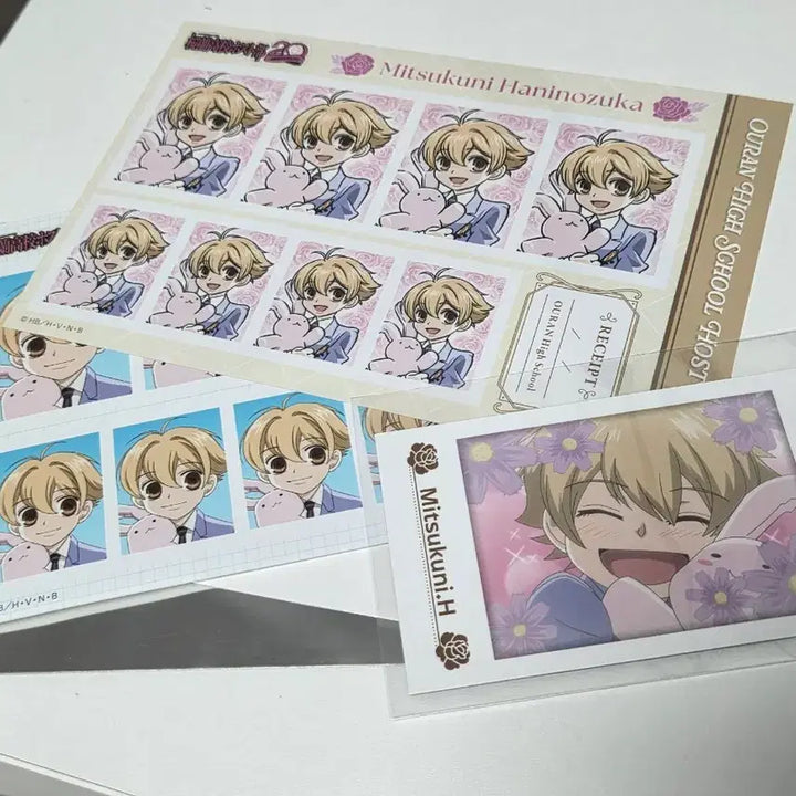 [BUNJANG] Ouran High School Host Club 20th Anniversary Photo Set / 오란고교 하니 20주년 증명사진 &amp; 포토카드