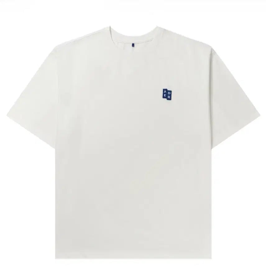 [BUNJANG] Ader Error Significant TRS/BL Tag T-Shirt Off White / 아더에러 시그니피컨트 TRS/BL 태그 티셔츠 01 오프 화이트