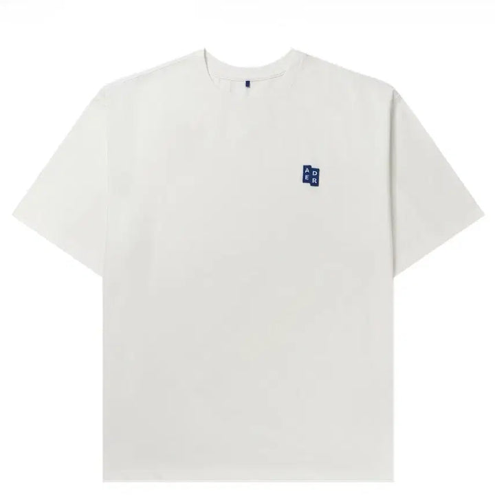 [BUNJANG] Ader Error Significant TRS/BL Tag T-Shirt Off White / 아더에러 시그니피컨트 TRS/BL 태그 티셔츠 01 오프 화이트