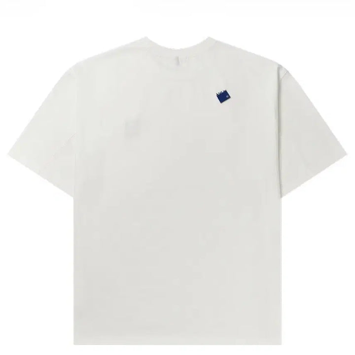 [BUNJANG] Ader Error Significant TRS/BL Tag T-Shirt Off White / 아더에러 시그니피컨트 TRS/BL 태그 티셔츠 01 오프 화이트