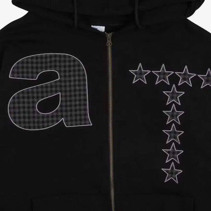 [BUNJANG] The Coldest Moment Black Hoodie / 더콜디스모먼트 후드집업