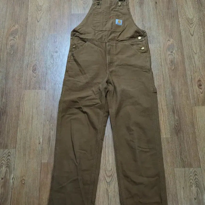 [BUNJANG] Carhartt WIP Bib Overall Brown Size 30 / 칼하트 윕 빕 오버롤 브라운 30사이즈