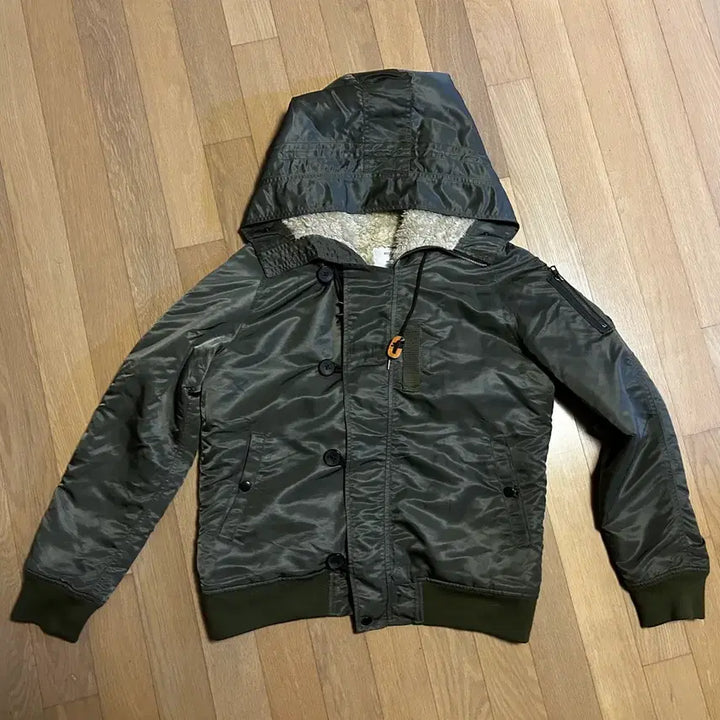 [BUNJANG] Studious Cropped High-Neck MA-1 Jacket / studious 크롭 하이넥 ma-1자켓