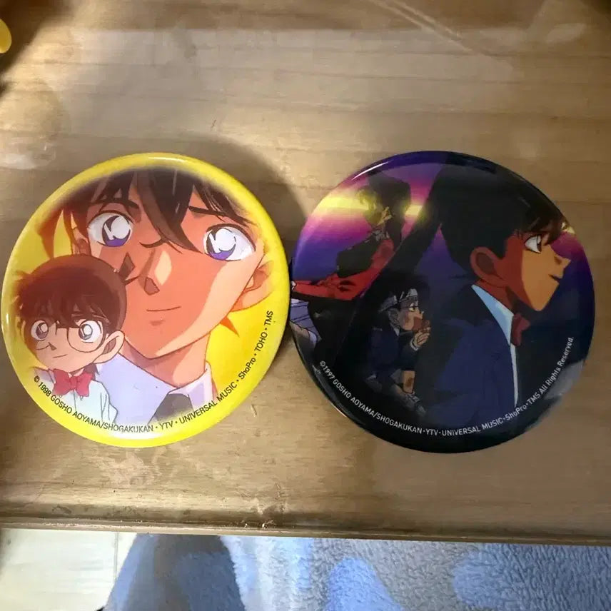 [BUNJANG] Detective Conan: The Phantom of Baker Street Can Badge Bundle Set / 코난 시한장치 마천루 캔뱃지 일괄