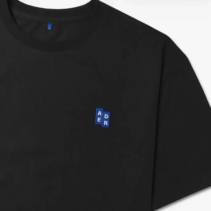 [BUNJANG] Ader Error Significant TRS/BL Tag T-Shirt Black / 아더에러 시그니피컨트 TRS/BL 태그 티셔츠 01 블랙