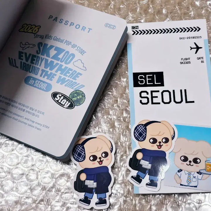 [BUNJANG] SKZOO POP-UP Store Entry Special POB Set / 스키주 SKZOO성수팝업 입장특진 퍼핌세트