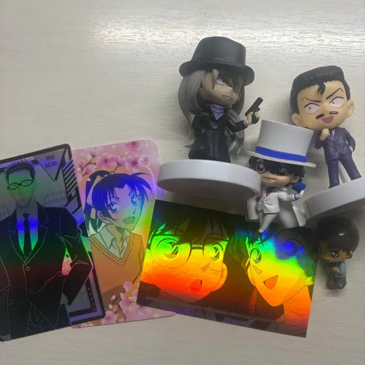 [BUNJANG] Detective Conan Figure Card Sticker Set / 명탐정 코난 피규어 카드 스티커 양도