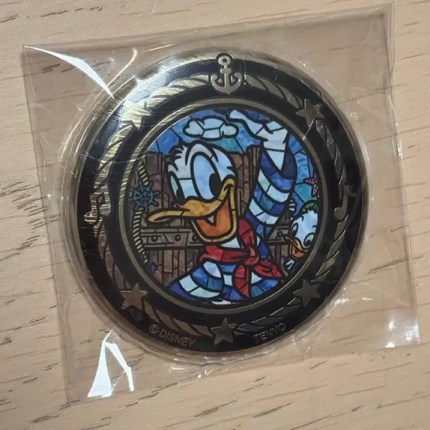 [BUNJANG] Disney Donald Duck 24k Gold Badge / 디즈니 24k 도날드덕 뱃지