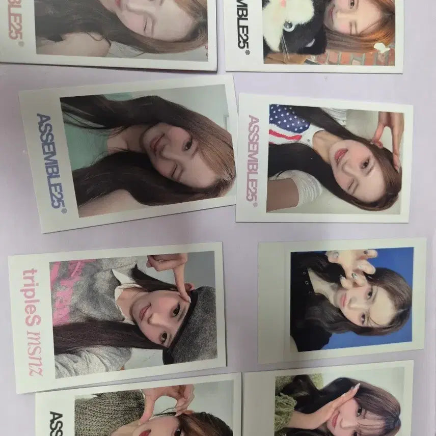 [BUNJANG] tripleS Jiwoo Photocard Bundle Set (8) / 트리플에스 지우 포카 (8) 팝니다