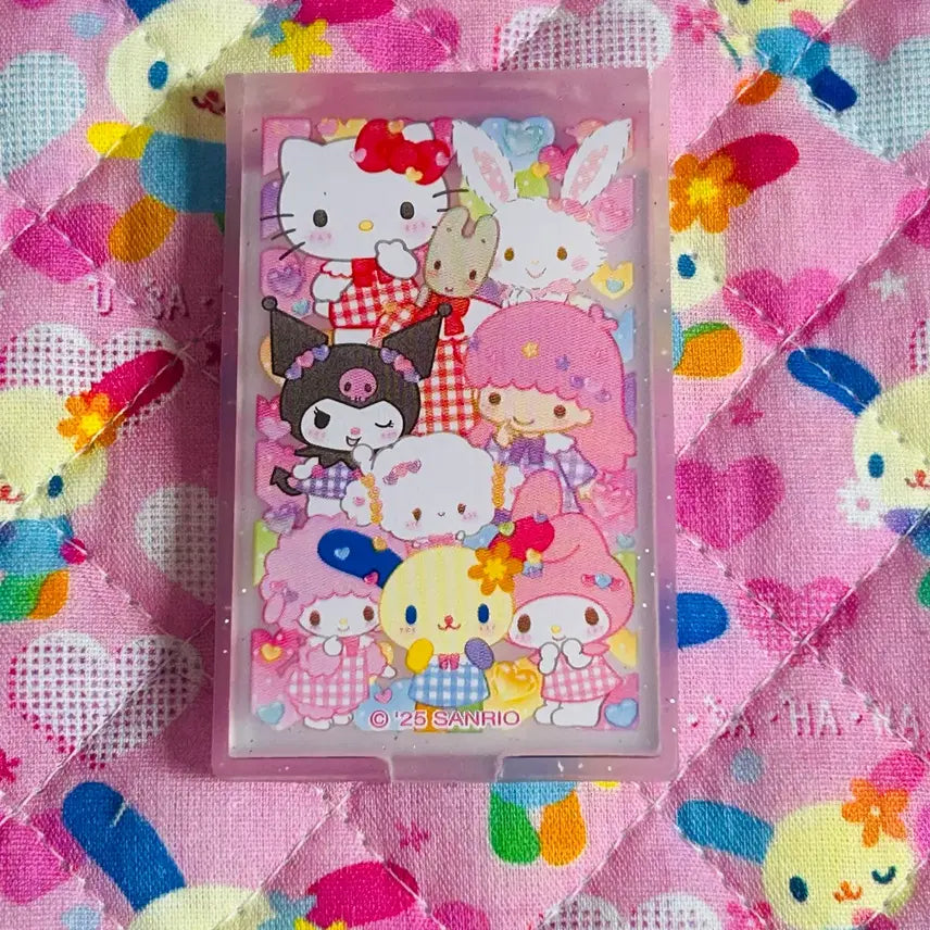 [BUNJANG] Sanrio Kirakira Mini Mirror - Featuring Kitty, Usahana, Wish me mell, Little Twin Stars / 산리오 키라키라 미니 거울 우사하나 위시미멜 피아노 키티 리틀트윈스타