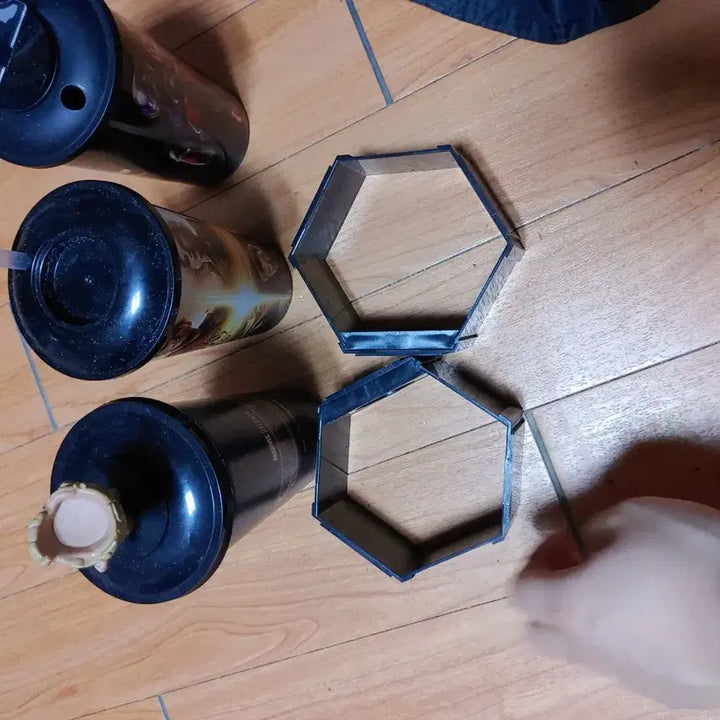 [BUNJANG] Marvel Avengers Figure Tumbler 3-Set Bundle / 마블 어벤져스 피규어 텀블러 3종 세트 일괄 판매