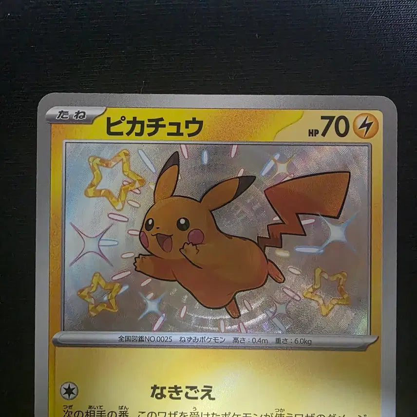 [BUNJANG] Pokemon Japanese Shiny Pikachu Card / 포켓몬카드 일판 이로치 피카츄