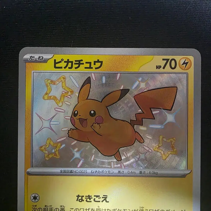[BUNJANG] Pokemon Japanese Shiny Pikachu Card / 포켓몬카드 일판 이로치 피카츄
