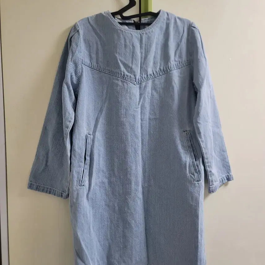 [BUNJANG] Studio White Mill &amp; Eye Denim Dress F / STUDIO WHITE 밀앤아이 데님 원피스 F
