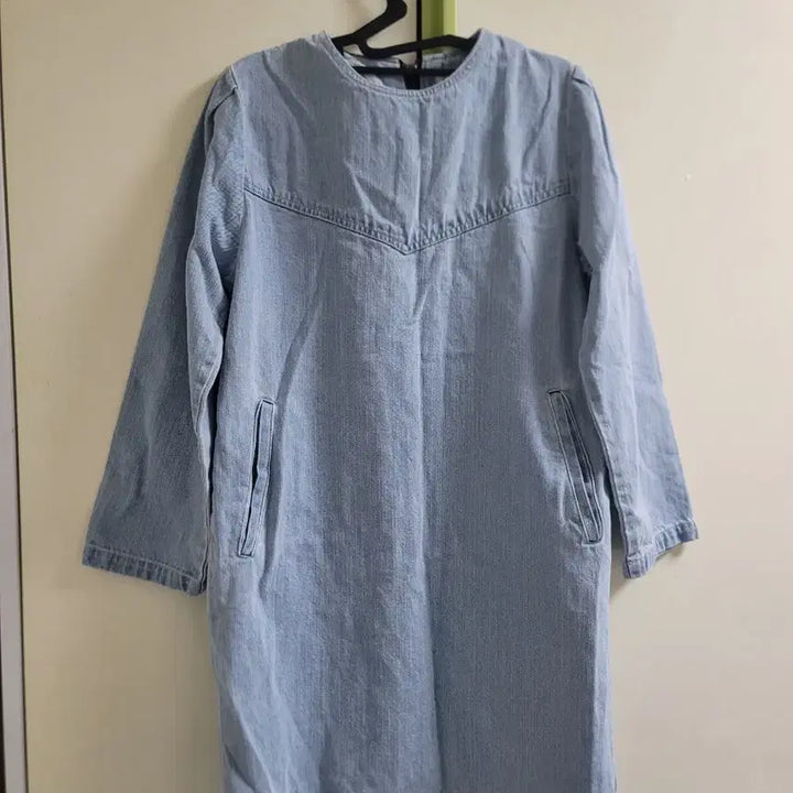 [BUNJANG] Studio White Mill &amp; Eye Denim Dress F / STUDIO WHITE 밀앤아이 데님 원피스 F