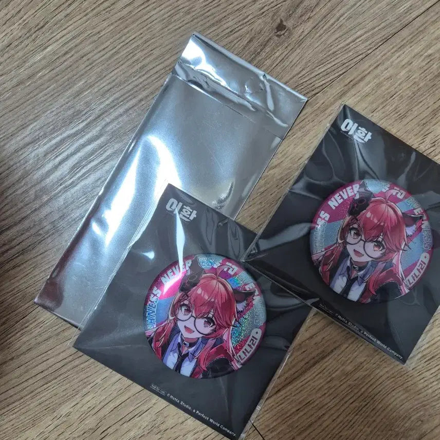 [SOLD OUT] 이환 나나리 슬라이드 포토카드1+캔뱃지2 일괄