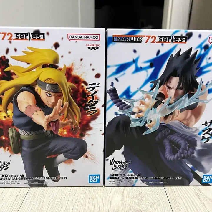 [BUNJANG] Banpresto Naruto Deidara &amp; Sasuke Figure Set / 반프레스토 나루토 데이다라 &amp; 사스케 피규어 세트
