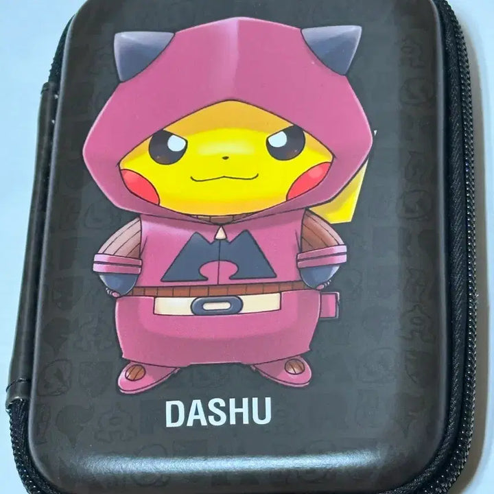 [BUNJANG] Olive Young Pokemon Pikachu Villain Costume Pouch, Squirtle Luggage Tag, Sticker Set / 올리브영 포켓몬 피카츄 빌런 코스튬 파우치, 꼬부기 러기지택, 스티커